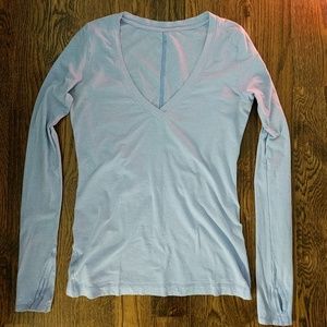 Lululemon L/S Pima top size 6